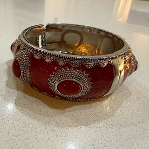 Large Hinged Clamper Bracelet